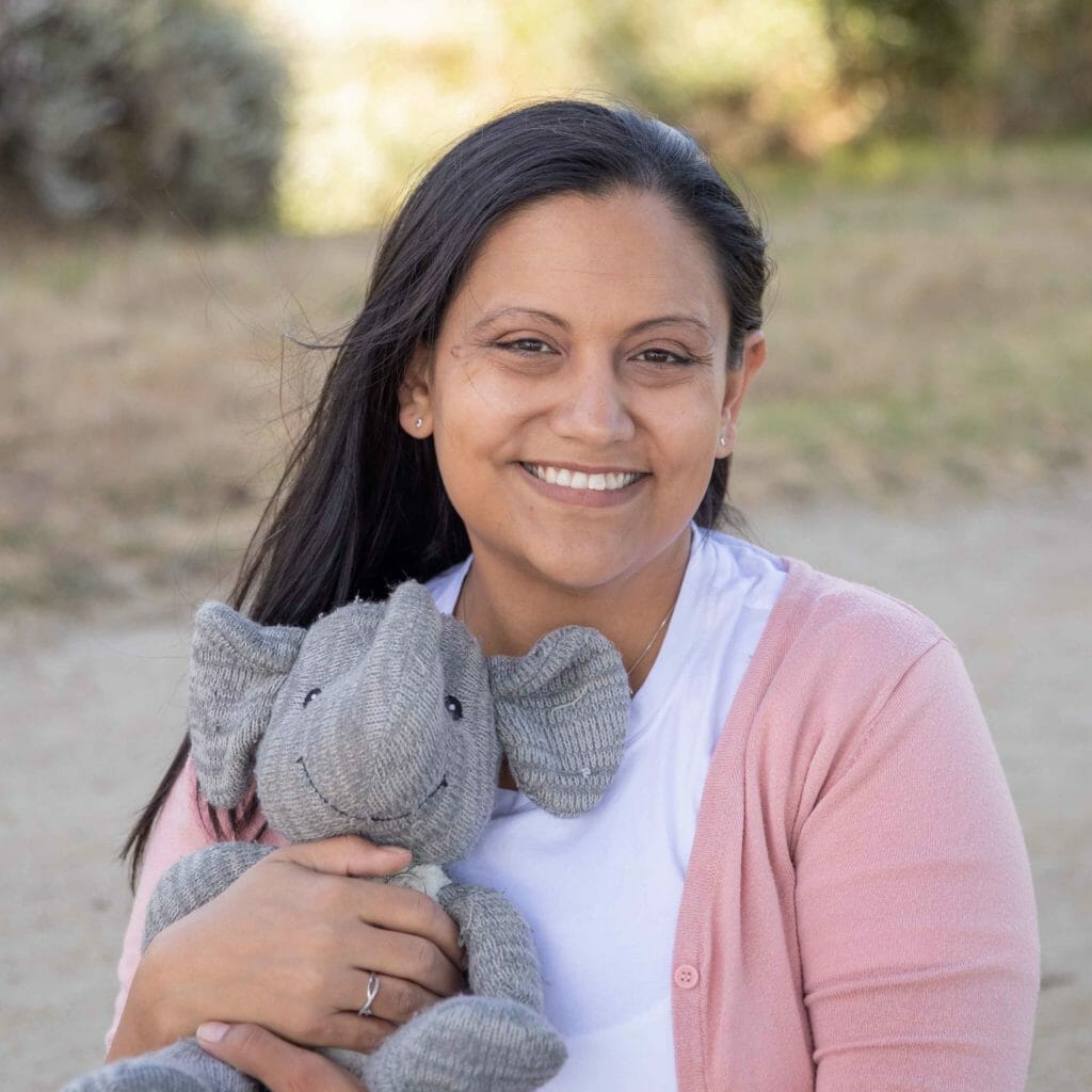 MIranda and Adrian's Elephant in a park in California