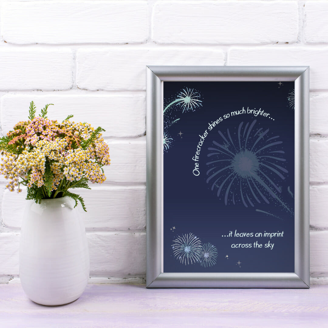 Someecards Firecracker Card: One firecracker shines so much brighter, it changes the sky